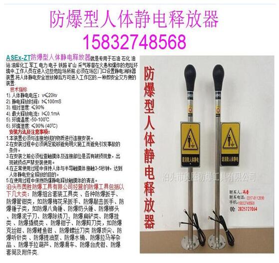 防爆型人体静电释放器 防爆型人体静电释放器
